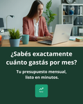 Mi Primer Presupuesto Mensual